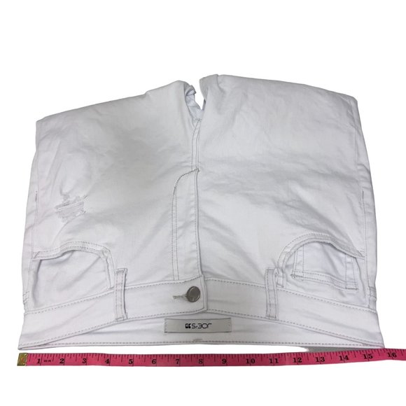 JOE'S JEAN  - White Shirley Jean 27 (32Wx27L) - Pre-owned Good - Picture 8 of 9